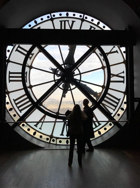 Clock at the Le Musée d’Orsay. Photo by Haas Regen